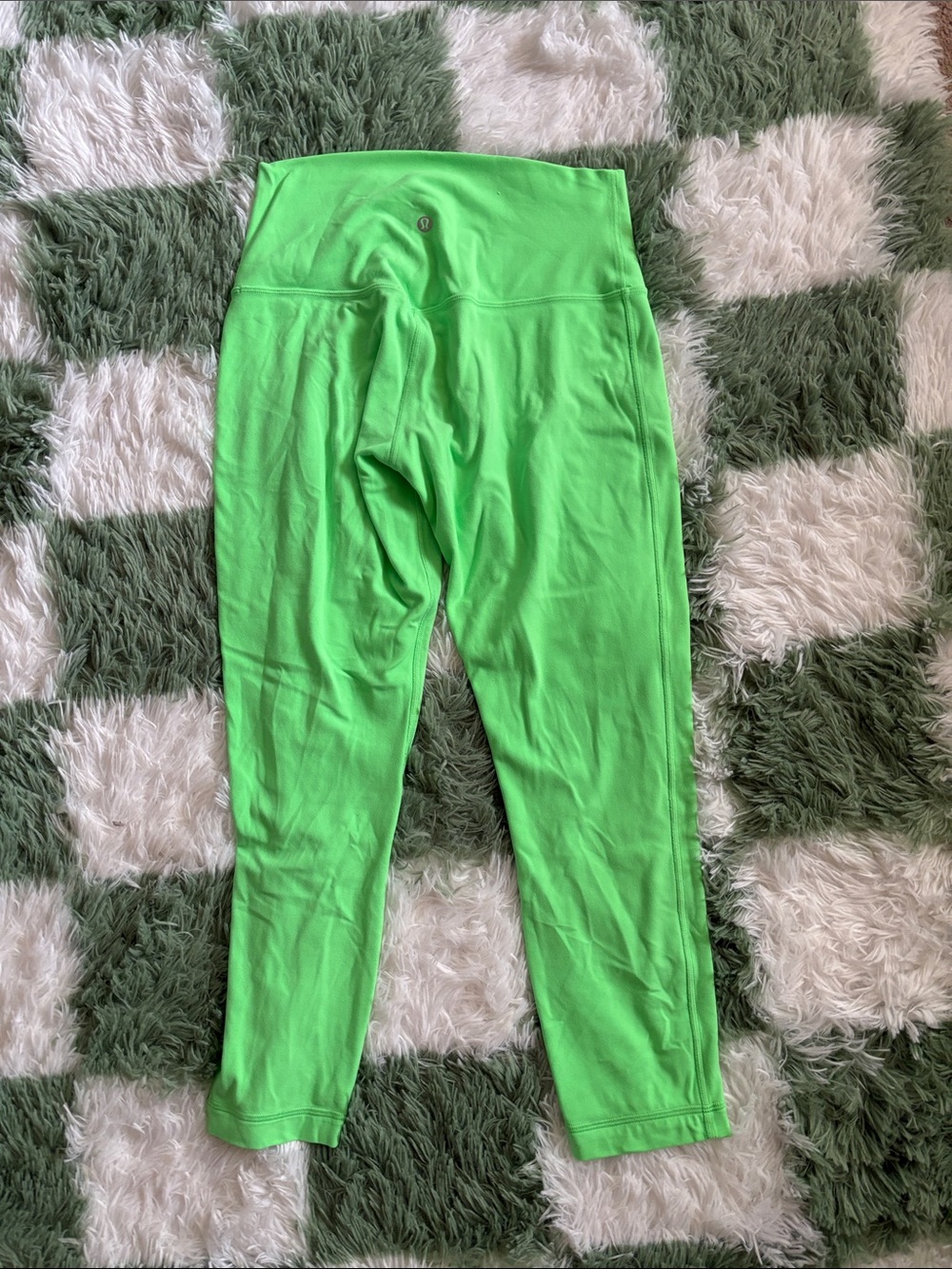 lululemon athletica women’s Bright Green Athletic Leggings